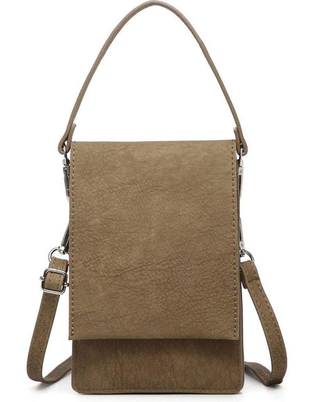 Elegant Essentials Women Small Crossbody Purse Cell Phone Pouch 2078-3TN