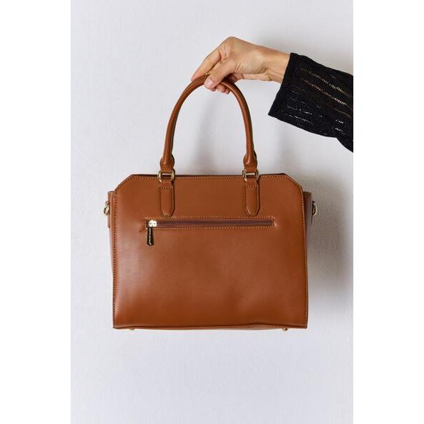 David Jones Texture PU Leather Handbag - Elevate Your Elegance