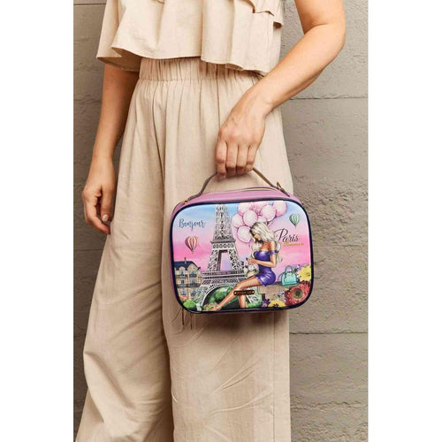 Load image into Gallery viewer, Nicole Lee USA Printed Handbag with Three Pouches - A Luxe Accessory for the Modern Woman
