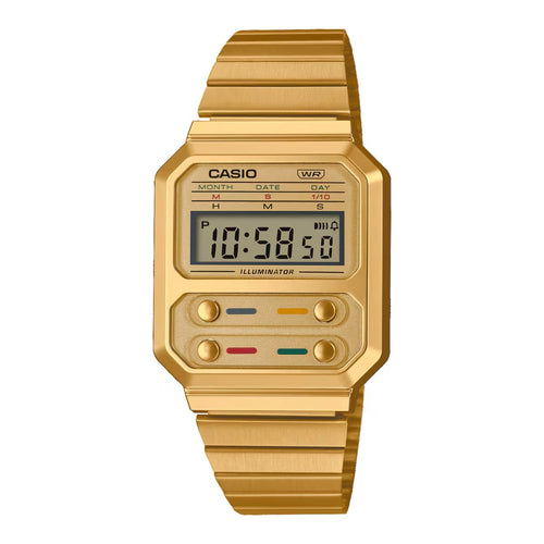 Load image into Gallery viewer, CASIO VINTAGE Mod. EDGY COLLECTION - GOLD-0
