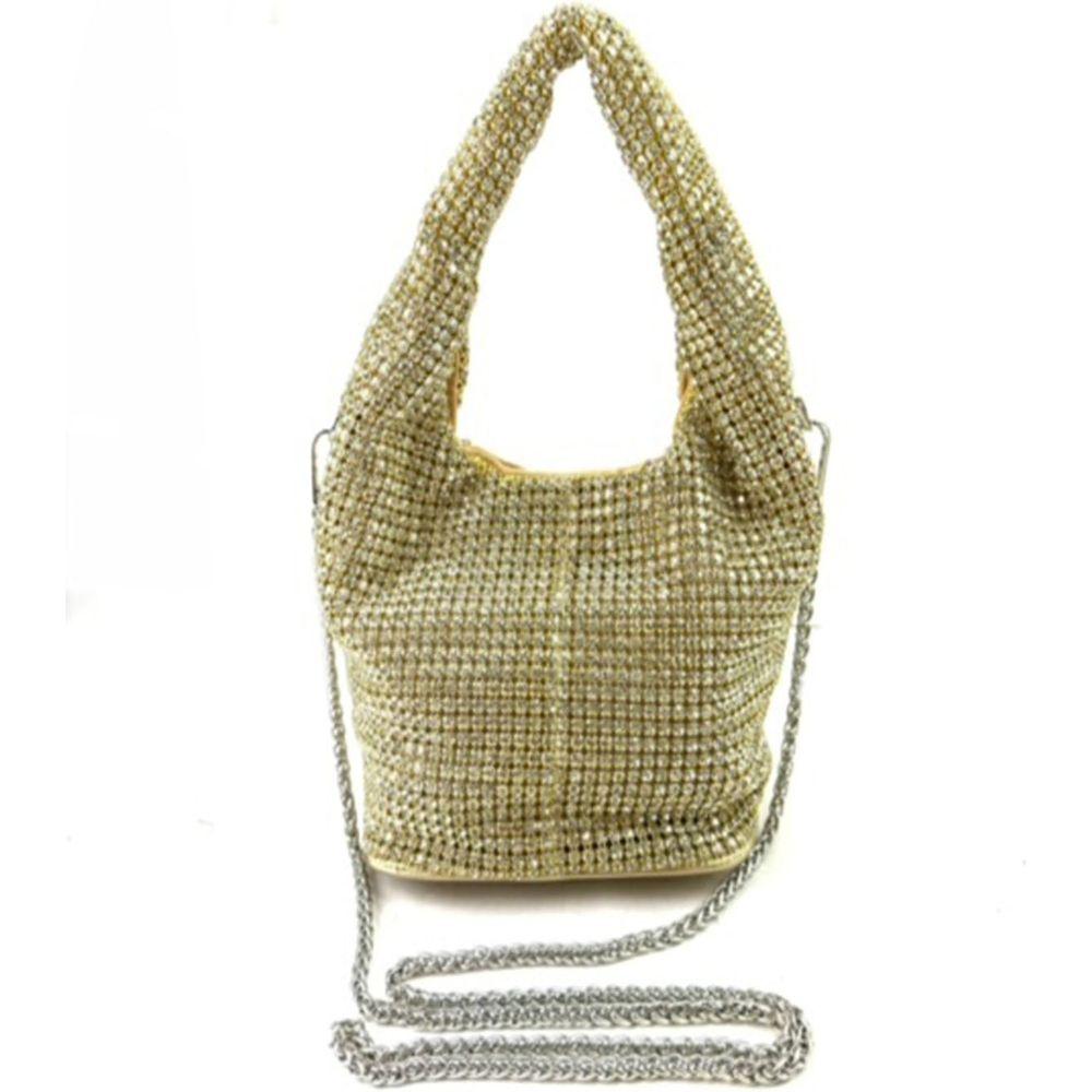 Full Rhinestone Mini Bag - A Gleaming Statement Piece