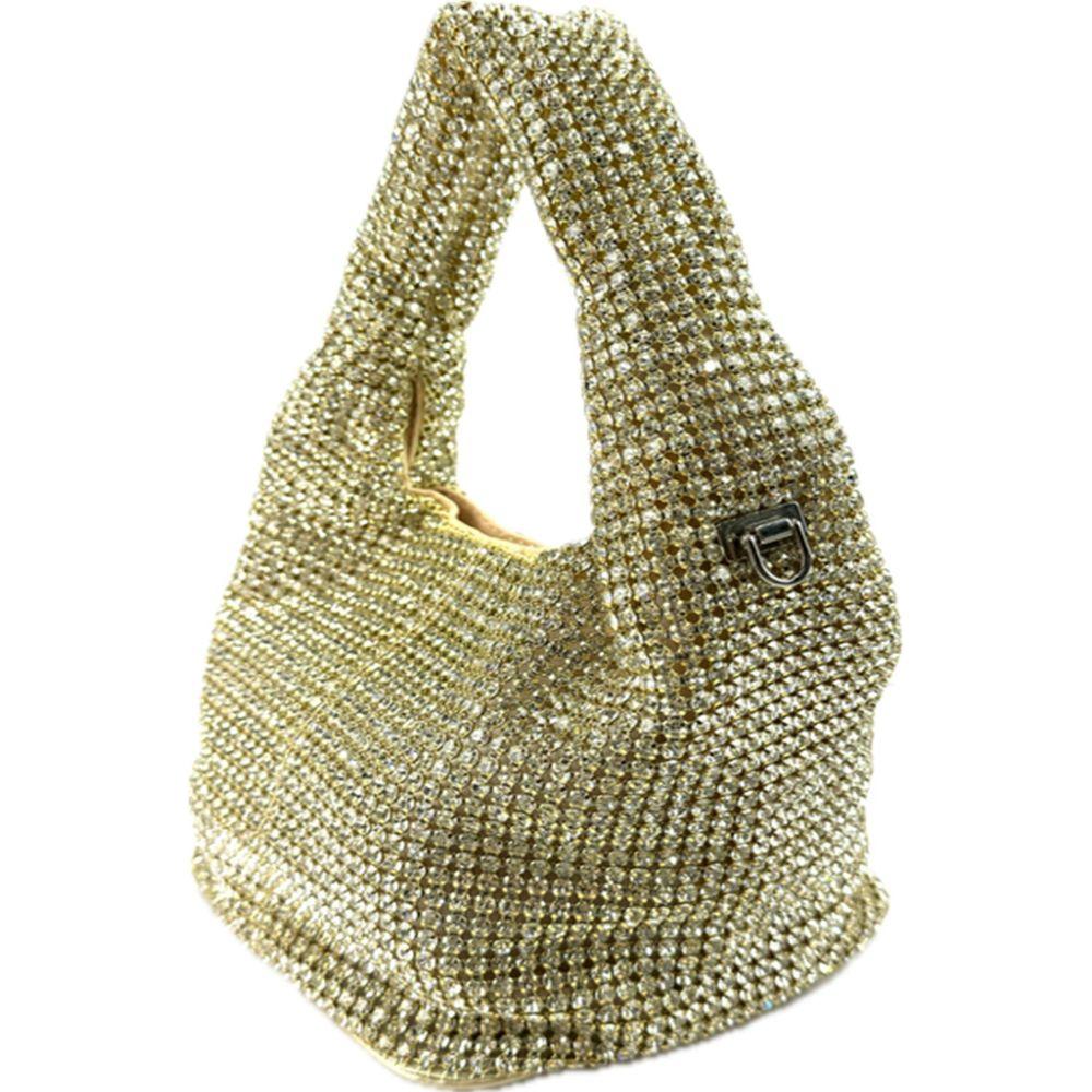 Full Rhinestone Mini Bag - A Gleaming Statement Piece