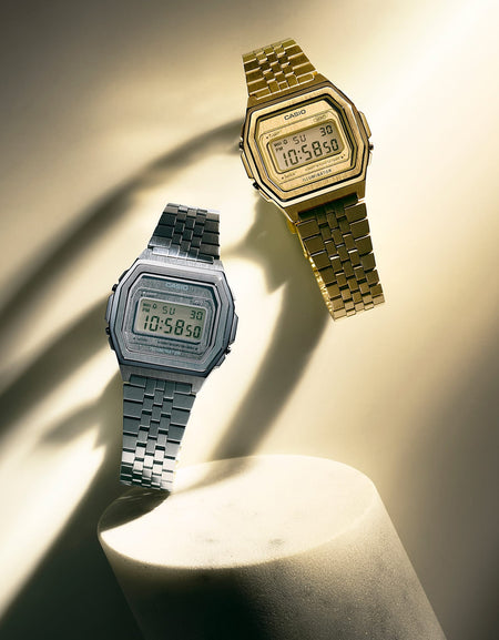 CASIO VINTAGE Mod. PREMIUM COLLECTION - ICONIC - SILVER-1