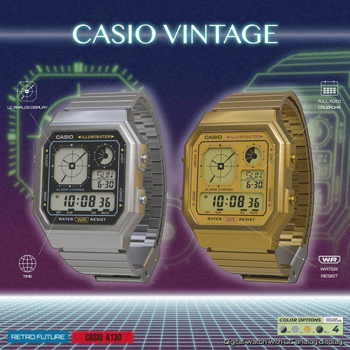 Load image into Gallery viewer, CASIO VINTAGE Mod. RETRO FUTURE EDGY COLLECTION - FULL GOLD-3
