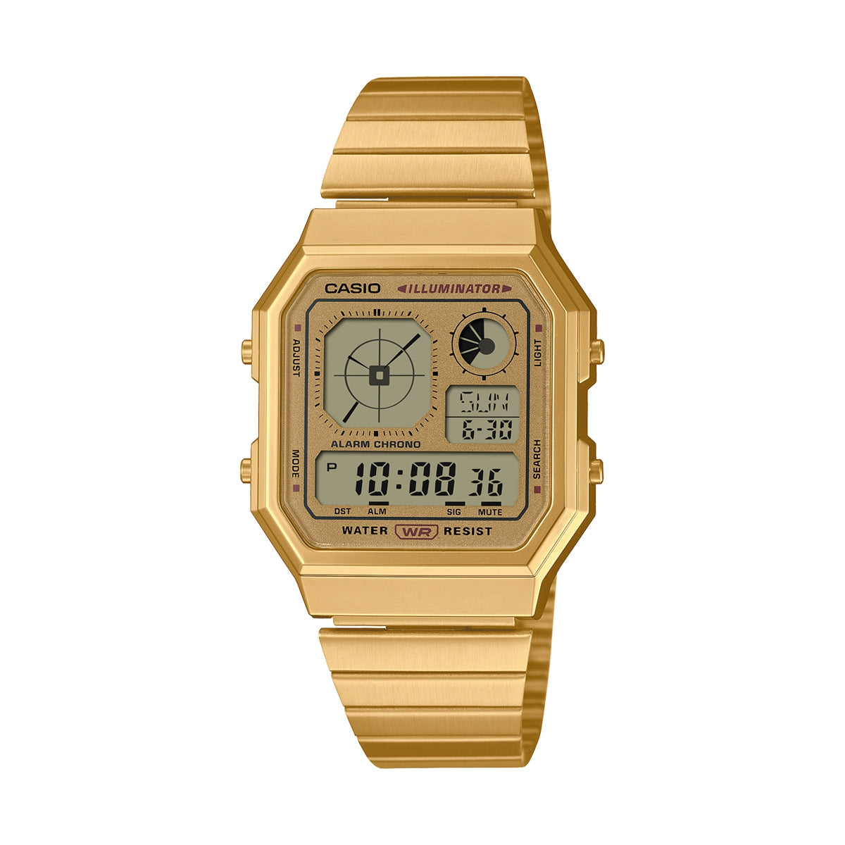 CASIO VINTAGE Mod. RETRO FUTURE EDGY COLLECTION - FULL GOLD-0