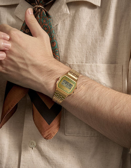 CASIO VINTAGE Mod. ICONIC - GOLD-1