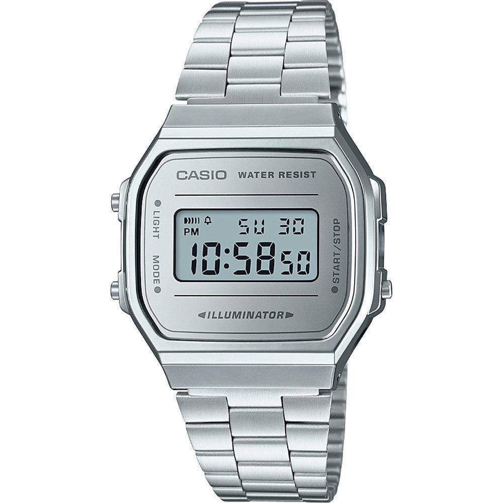 CASIO VINTAGE Mod. ICONIC - ALL SILVER-0