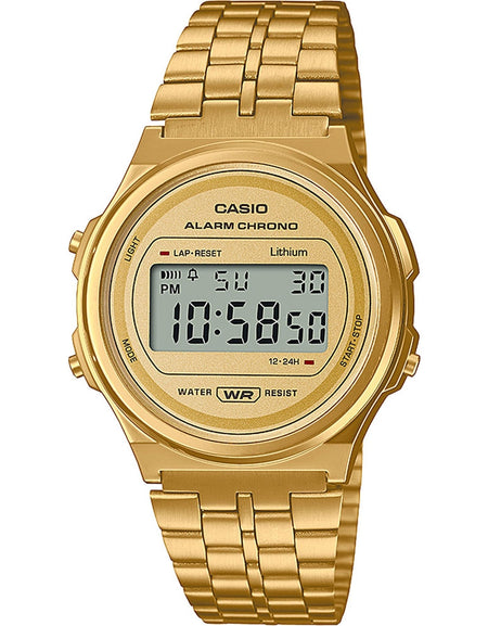 CASIO VINTAGE Mod. ROUND - GOLD-0