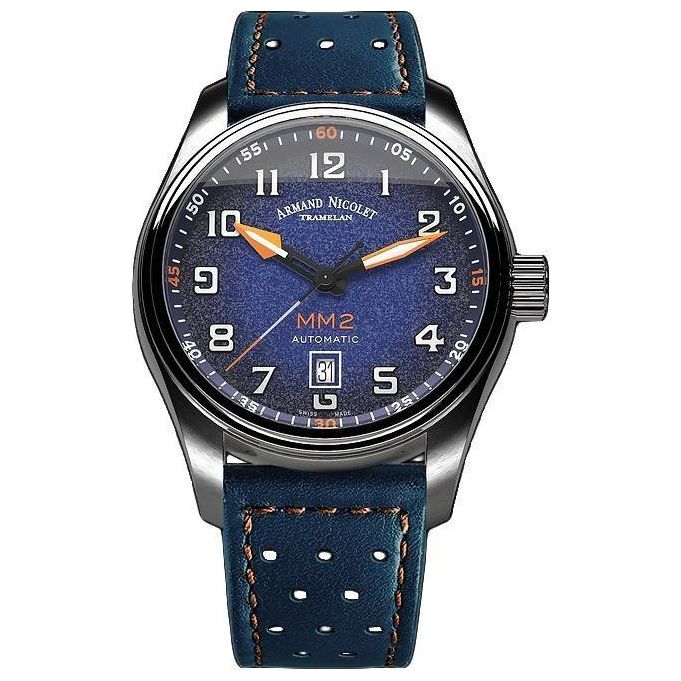 Armand Nicolet Tramelan MM2 Blue Dial Automatic Men's Watch