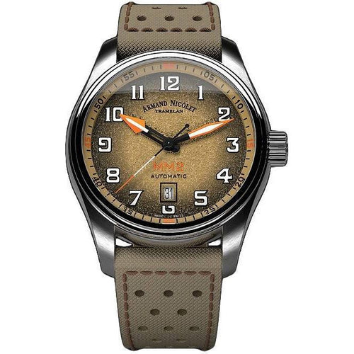 Load image into Gallery viewer, Armand Nicolet Tramelan MM2 Beige Dial Automatic Men&#39;s Watch
