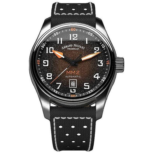 Load image into Gallery viewer, Armand Nicolet Tramelan MM2 Black Dial Automatic Men&#39;s Watch
