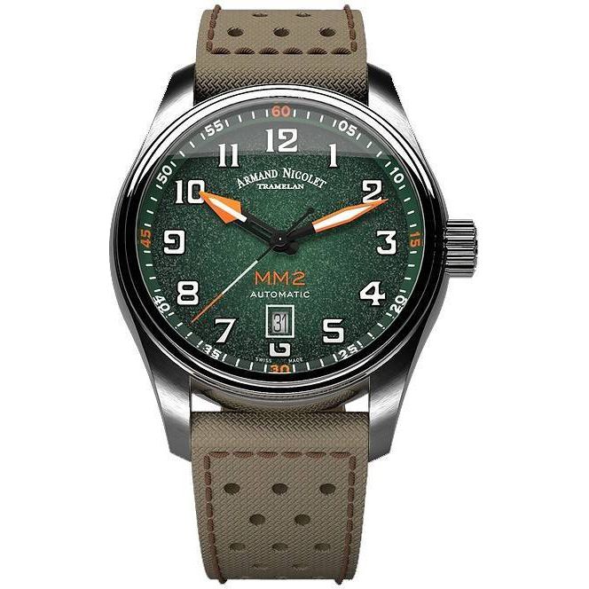 Armand Nicolet Tramelan MM2 Green Dial Automatic Men's Watch