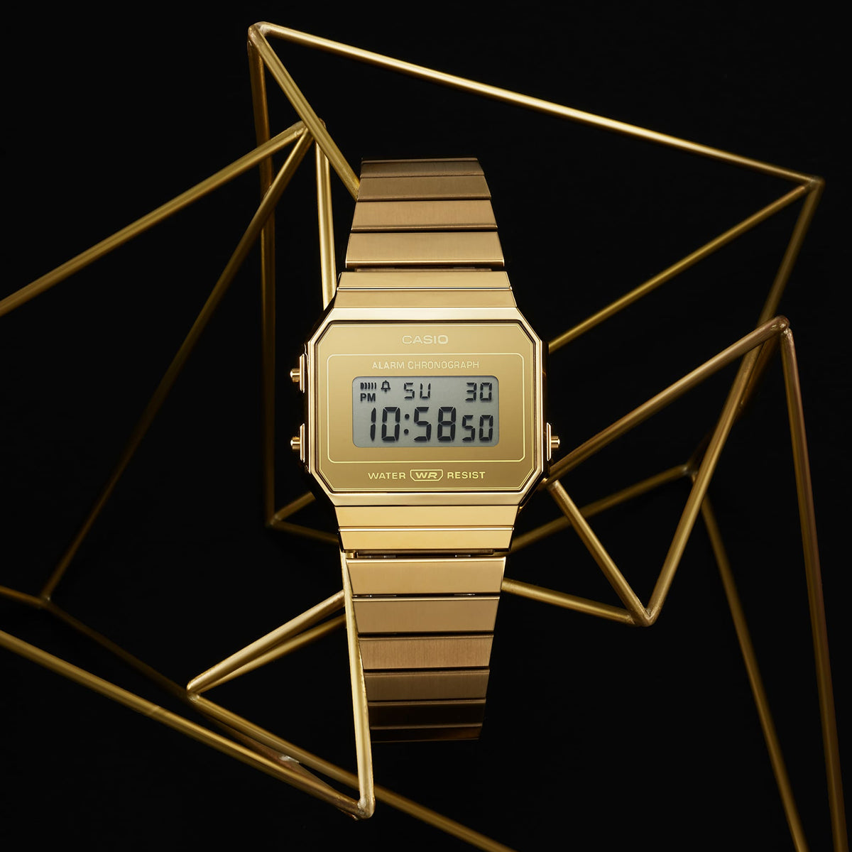 CASIO VINTAGE Mod. ICONIC SLIM GOLD-3