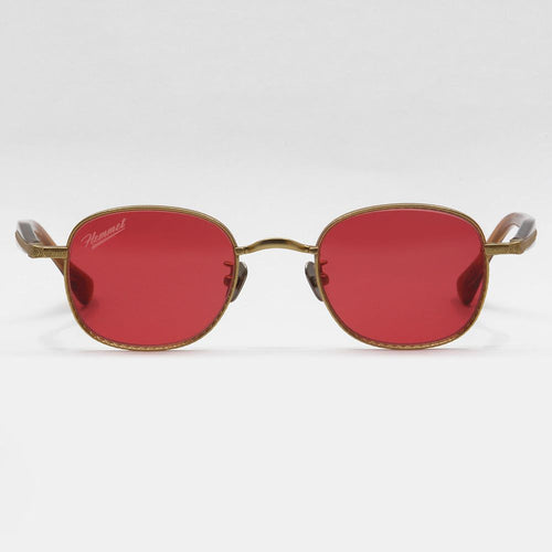 Load image into Gallery viewer, Acetate + Titanium Brown Red
