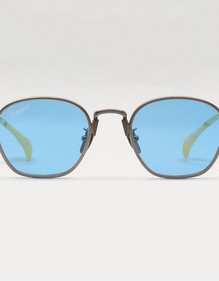 Acetate + Titanium Silver Blue