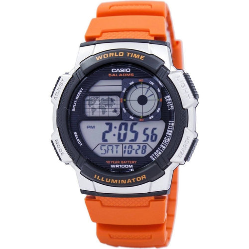 Load image into Gallery viewer, Casio Youth Series Illuminator World Time Alarm AE-1000W-4BV Men&#39;s Watch
