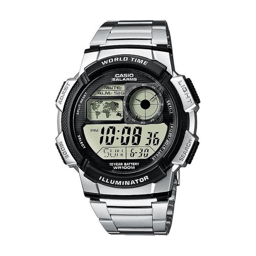 Load image into Gallery viewer, CASIO Mod. WORLD TIME ILLUMINATOR - 5 Alarms. 10 Year battery-0
