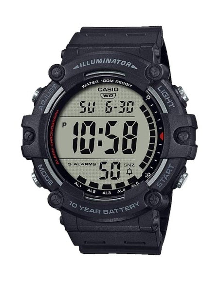 CASIO SPORT Mod. ILLUMINATOR WORLDTIME 10 YEARS BATTERY-0