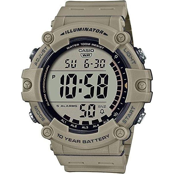 CASIO SPORT Mod. ILLUMINATOR WORLDTIME 10 years battery-0