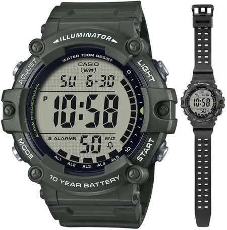 CASIO SPORT Mod. DIVER - ILLUMINATOR WORLDTIME - LONG STRAP-0