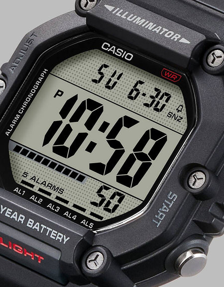CASIO SPORT COLLECTION Mod. OVERSIZE 10 YEARS BATTERY - BLACK-1