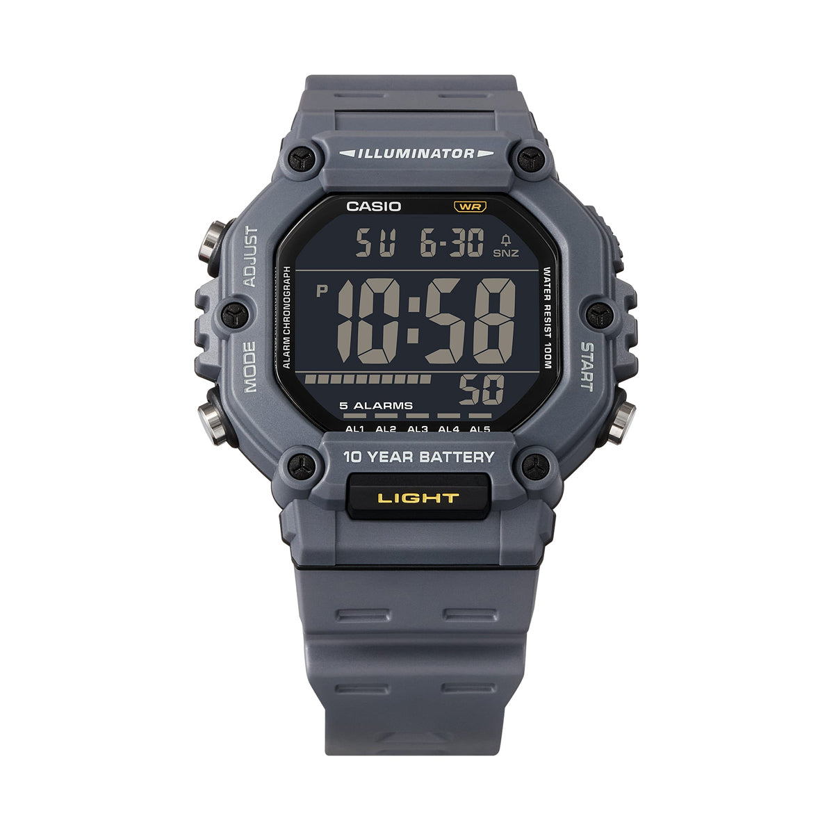 CASIO SPORT COLLECTION Mod. OVERSIZE 10 YEARS BATTERY - AVIO-1