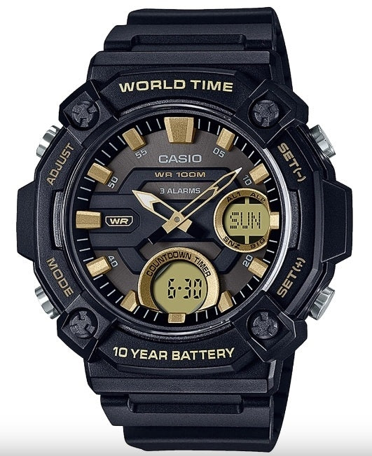 CASIO Mod. OVERSIZE 10 YEAR BATTERY-0