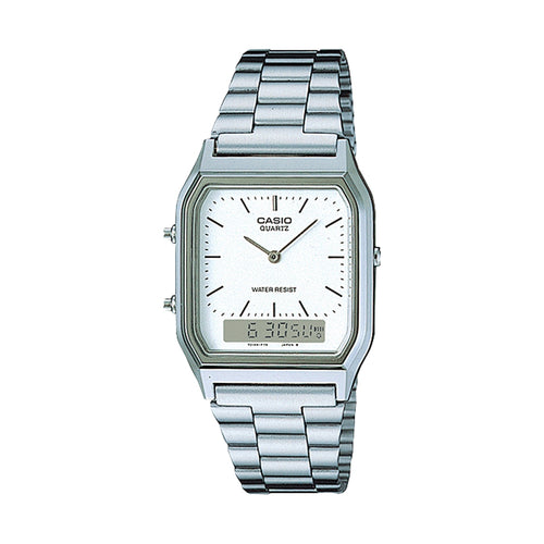 Load image into Gallery viewer, CASIO VINTAGE Mod. EDGY COLLECTION SUNRAY DIAL - WHITE-0
