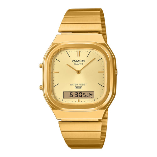 Load image into Gallery viewer, CASIO VINTAGE Mod. EDGY ROUNDED SQUARE - GOLD-0
