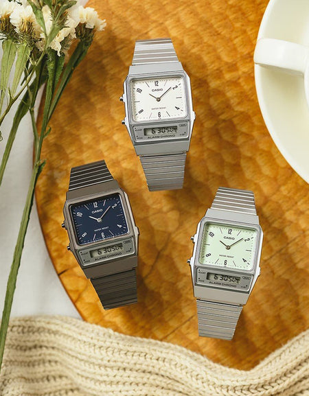 CASIO VINTAGE Mod. EDGY COLLECTION - GREEN-1
