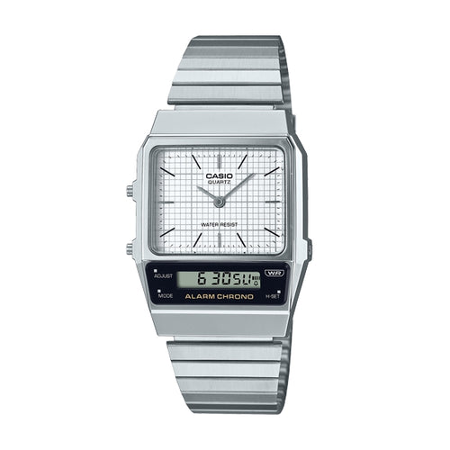Load image into Gallery viewer, CASIO VINTAGE Mod. EDGY COLLECTION RETRO DIAL - WHITE ***SPECIAL PRICE***-0
