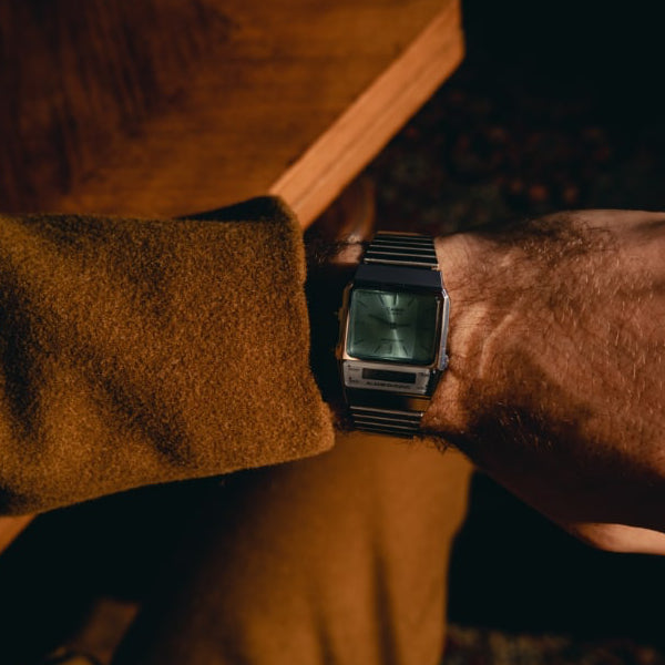 CASIO VINTAGE Mod. EDGY COLLECTION - AQUA GREEN-1