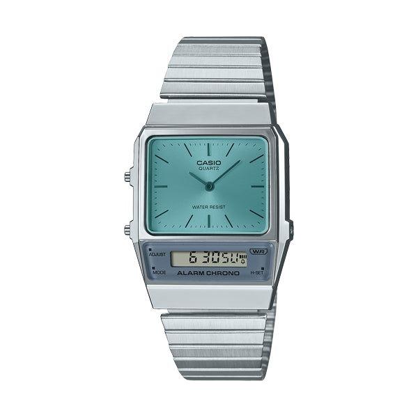 CASIO VINTAGE Mod. EDGY COLLECTION ACQUA GREEN-0