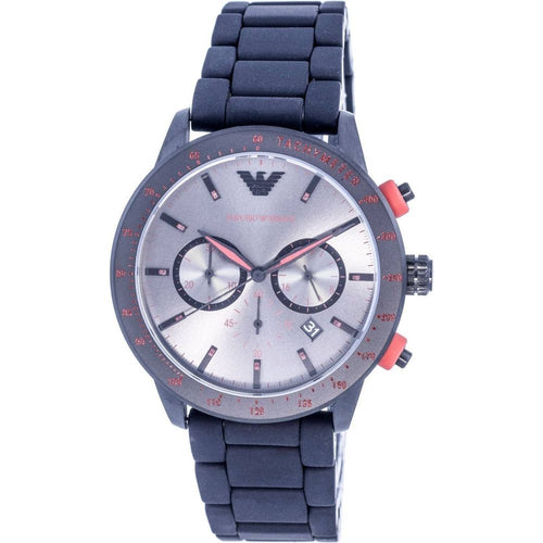 Load image into Gallery viewer, Emporio Armani Mario Chronograph Grey Dial Quartz Men&#39;s Watch - Timeless Elegance
