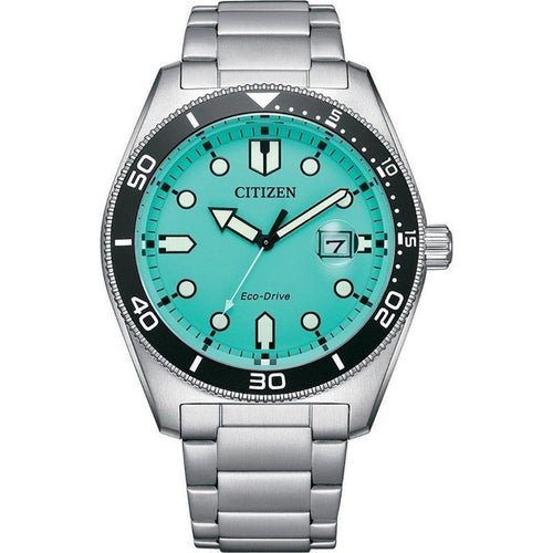 Load image into Gallery viewer, CITIZEN Mod. OF COLLECTION - MARINE 1760 Eco Drive - Aqua Blue-0
