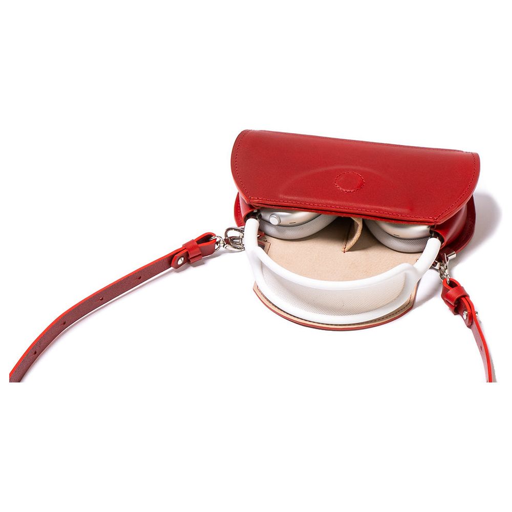 Leather Case-Bag for AirPods Max (Black)