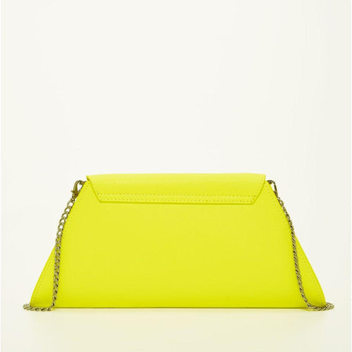Load image into Gallery viewer, Angelica Electric Yellow Leather Clutch Purse
