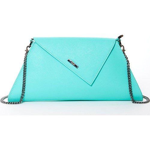 Load image into Gallery viewer, Angelica Turquoise Clutch Leather
