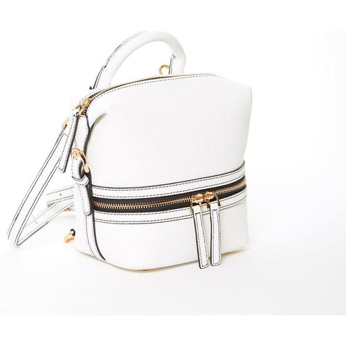 Load image into Gallery viewer, SUSU The Ashley White Leather Backpack Purse
