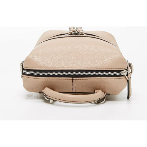 Load image into Gallery viewer, SUSU The Ashley Leather Backpack Purse Beige
