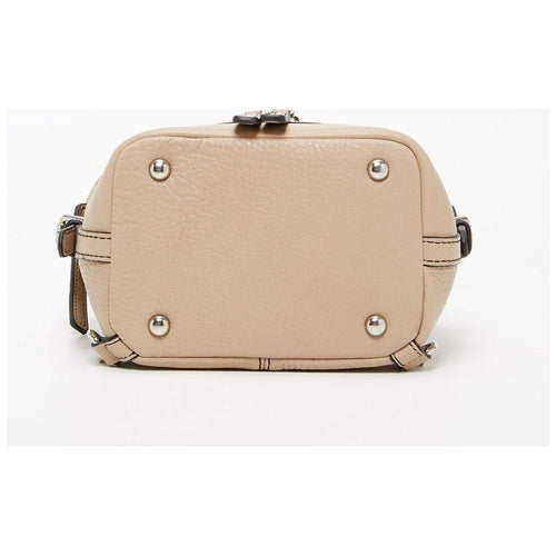 Load image into Gallery viewer, SUSU The Ashley Leather Backpack Purse Beige
