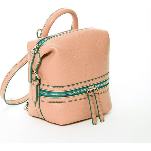 Load image into Gallery viewer, SUSU The Ashley Pink Leather Backpack Purse - A Luxurious Take on Versatility
