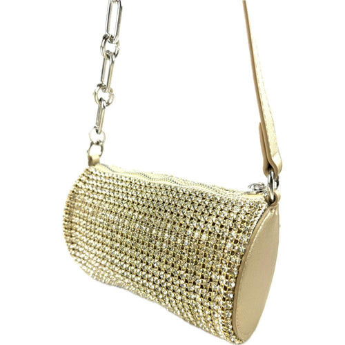 Load image into Gallery viewer, Full Rhonstone Cylinder Bucket Mini Bag - A Statement of Elegance
