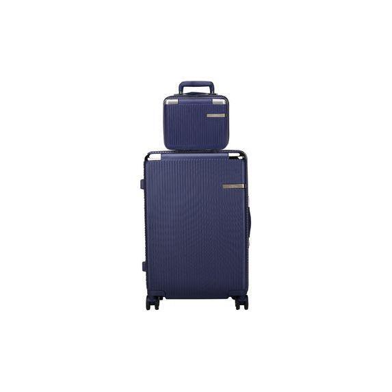 MKF Collection Tulum 2-piece carry-on luggage set by Mia K