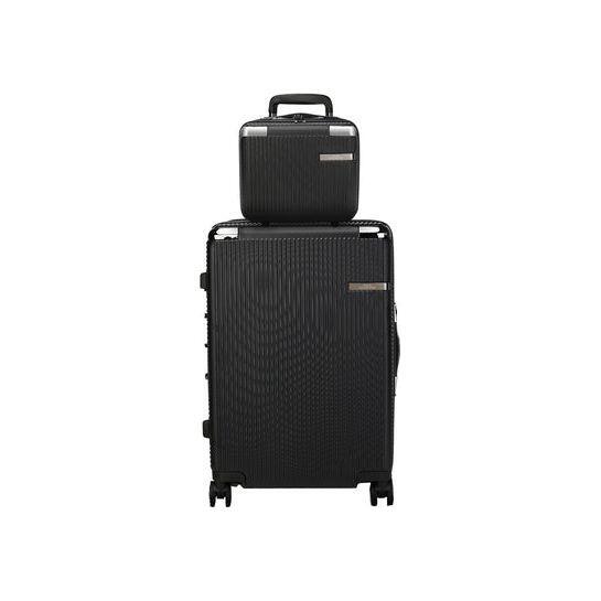 MKF Collection Tulum 2-piece carry-on luggage set by Mia K