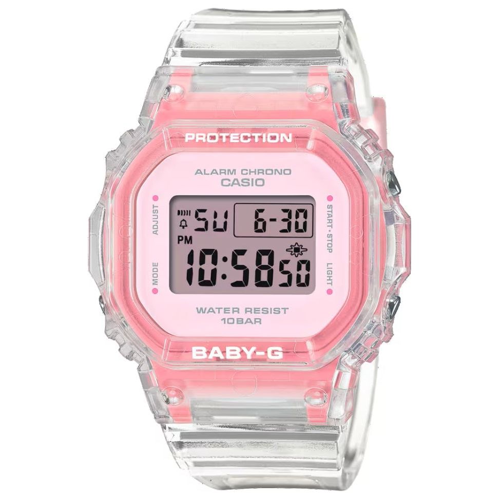 CASIO BABY-G - SUMMER JELLY SERIE - Pink-0