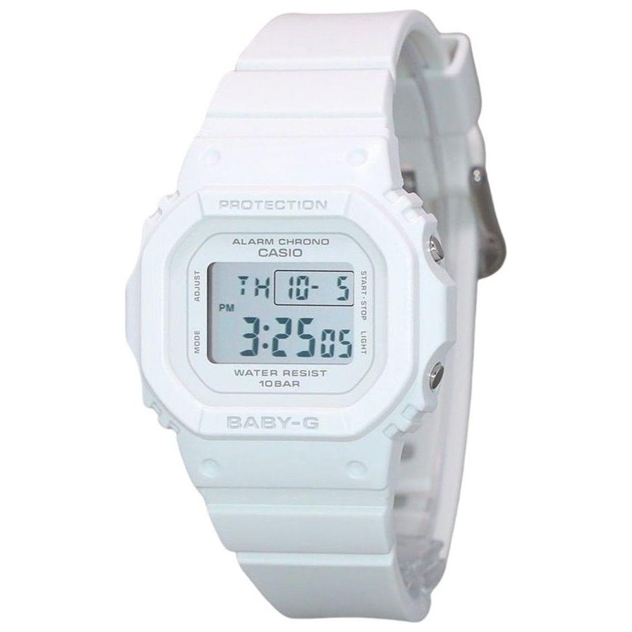 Casio Baby-G Digital White Resin Strap Quartz BGD-565U-7 Women's Watch