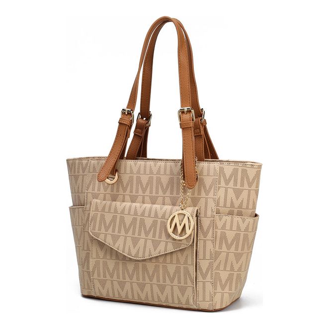 MKF Collection Griselda M Signature Tote Bag Vegan Leather by Mia K