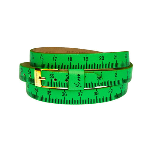 Load image into Gallery viewer, Il MEZZOMETRO Mod. FLUO - Bracciale in pelle/leather bracelet-0
