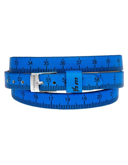 Il MEZZOMETRO Mod. FLUO - Bracciale in pelle/leather bracelet-0